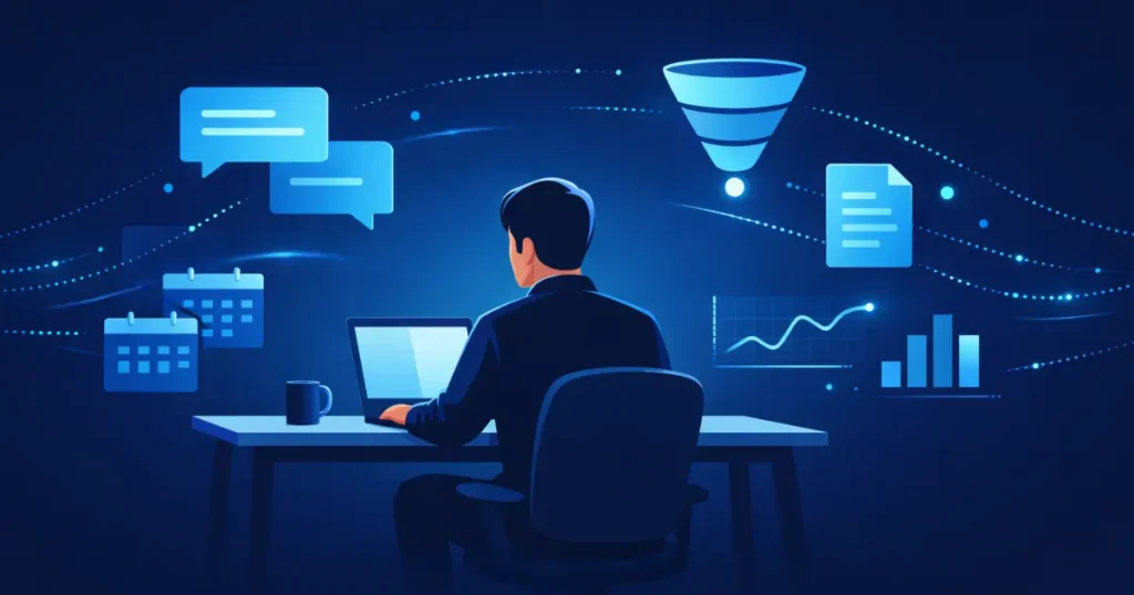 Coach building an AI marketing stack with digital tools in 2026